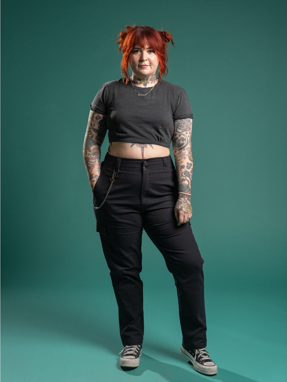 Tomboy Butterfly Sloan Pants - Black